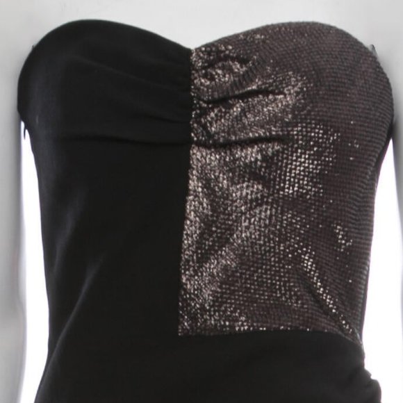 Surface to Air Metallic Strapless Mini Dress - Picture 4 of 14